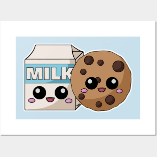 Milk and Cookies Posters and Art